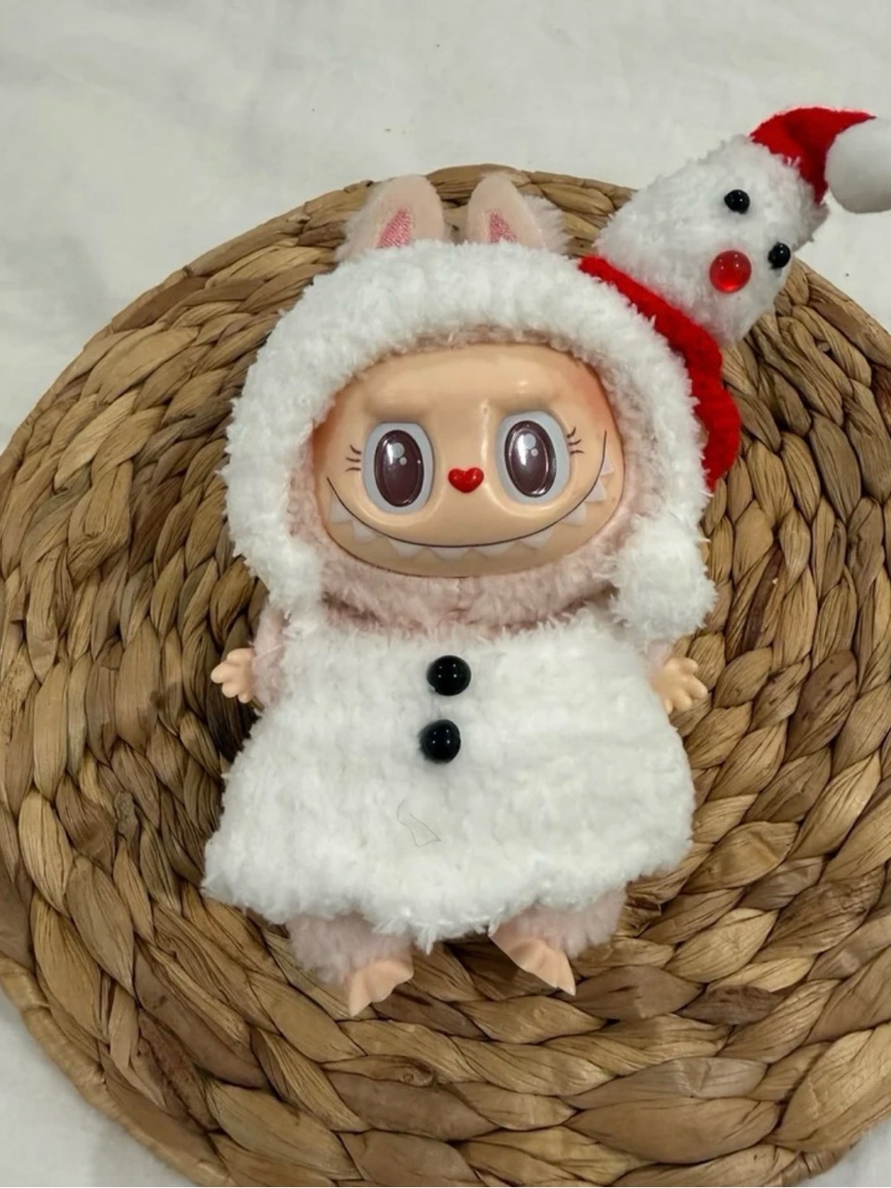 Labubu Outfit -Labubu snowman outfit for Christmas 2 piece.